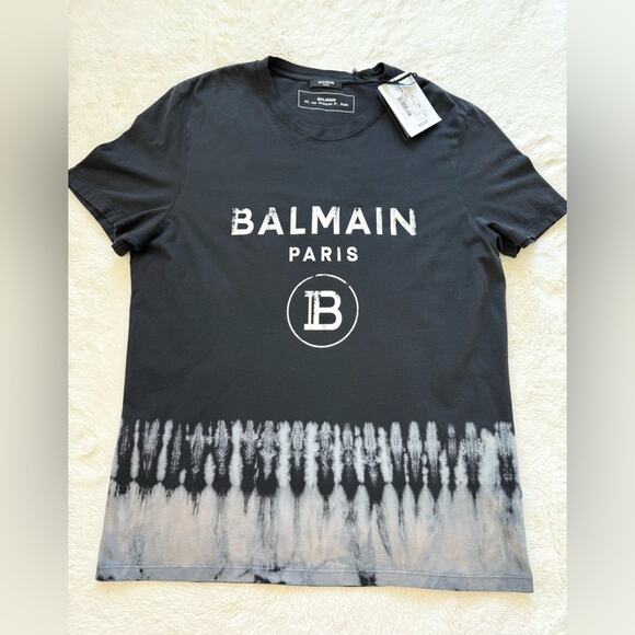 NEW!!! Balmain Paris men cotton Tshirt size XXL Authentic Retail 650$ - Picture 1 of 9